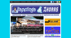Desktop Screenshot of itapetinga24horas.com