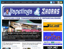 Tablet Screenshot of itapetinga24horas.com